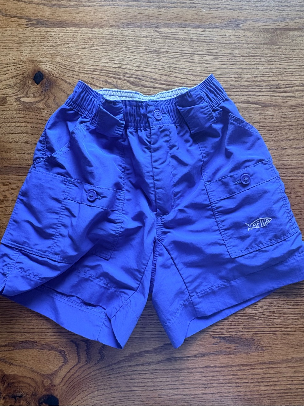 AFTCO Royal Blue Boys The Original Fishing Short  Outdoor Style- size 24